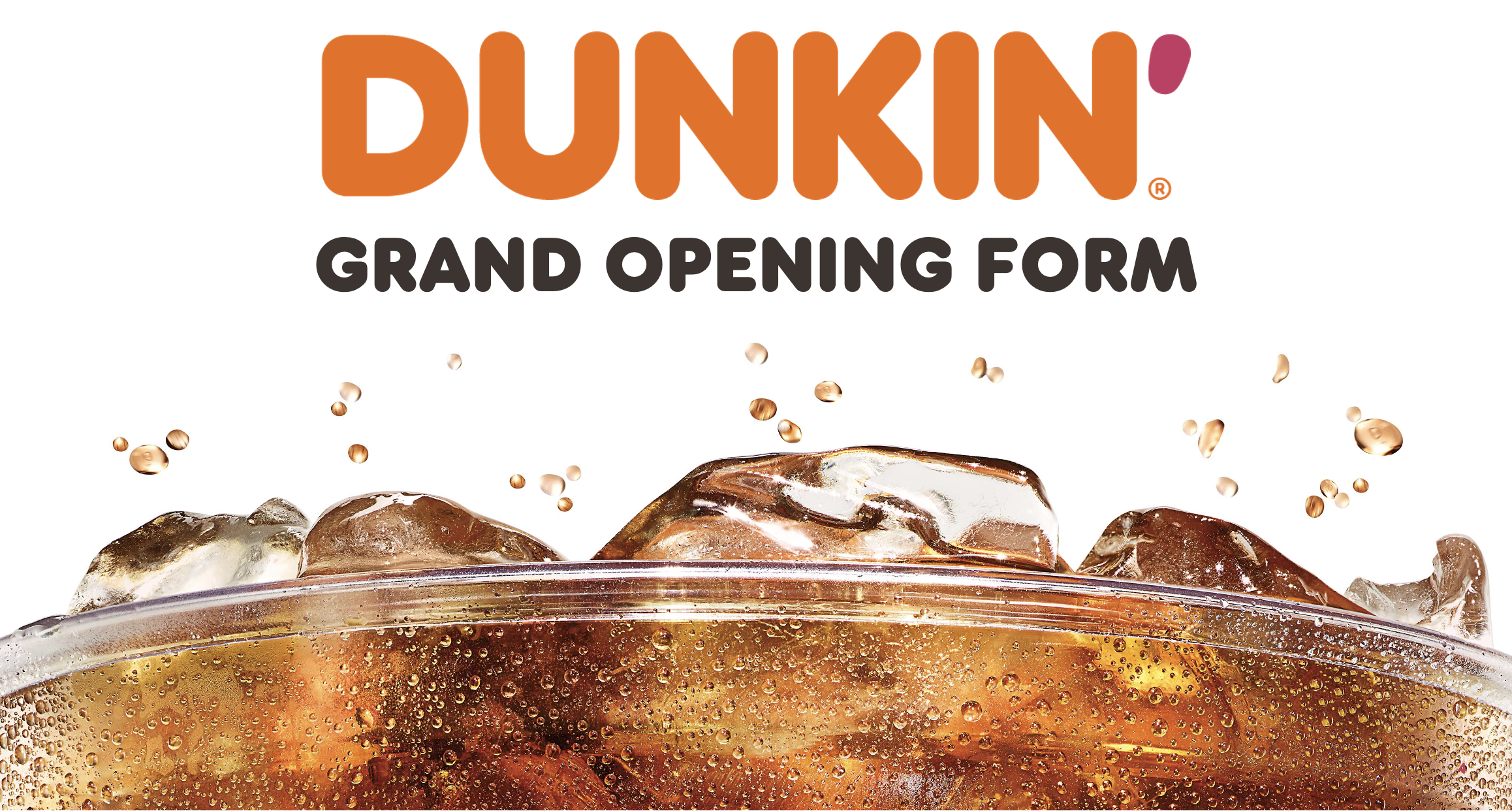grand opening form
